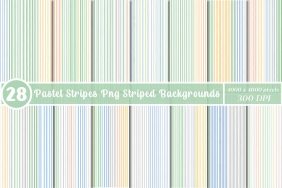 Download Pastel Stripes Png Striped Backgrounds - Striped Collection