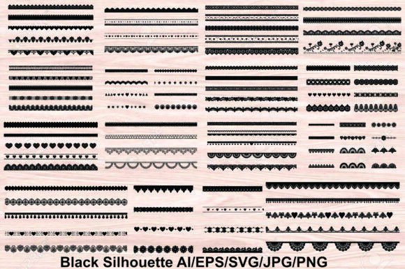 Download Lace Pattern, Classic Lace Borders - Lace borders Collection