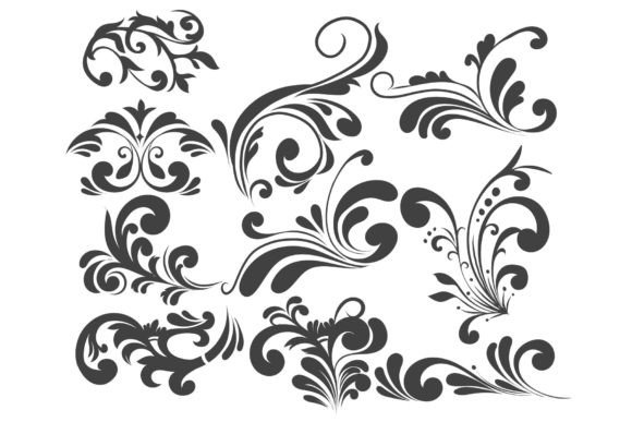 Download Ornamental Design Lace Borders Vector - Premium Bundle